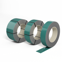 Лента оцинкованная с полимерным покрытием полиэстер (штрипс) 0,7мм RAL 6033 Мятно-бирюзовый