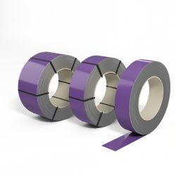 Лента оцинкованная с полимерным покрытием полиэстер (штрипс) 1,0мм RAL 4005 Сине-сиреневый