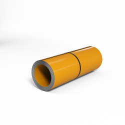 Отмотка оцинкованная с полимерным покрытием 0,45х1250мм RAL 1007