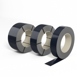 Лента оцинкованная с полимерным покрытием полиэстер (штрипс) 0,7мм RAL 5011 Стально-синий