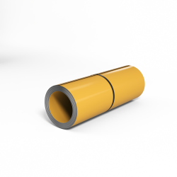 Отмотка оцинкованная с полимерным покрытием 0,55х1250мм RAL 1017