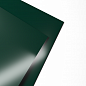 Лист оцинкованный с полимерным покрытием полиэстер 0,6х1250мм RAL 6005 Зелёный мох