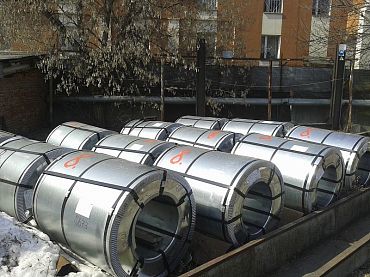 Рулон оцинкованный  0,55х1000мм