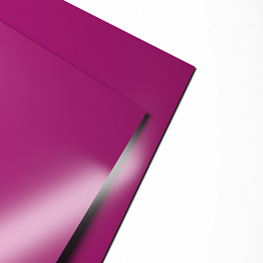 Лист оцинкованный с полимерным покрытием полиэстер 0,7х1250мм RAL 4006 Транспортный пурпурный