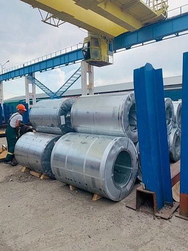 Рулон оцинкованный  0,7х1250мм