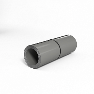 Отмотка оцинкованная с полимерным покрытием 0,55х1250мм RAL 9007