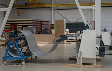 Лист оцинкованный с полимерным покрытием полиэстер 0,5х1250мм RAL 7012 Базальтово-серый