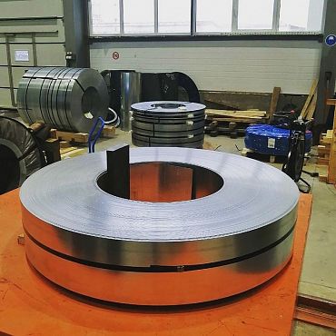 Лента оцинкованная штрипс 0,5х137мм