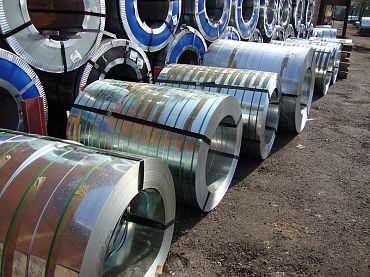 Лента оцинкованная штрипс 0,45мм