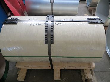 Лист оцинкованный с полимерным покрытием полиэстер 0,4x1250мм RAL 9023 Перламутровый тёмно-серый