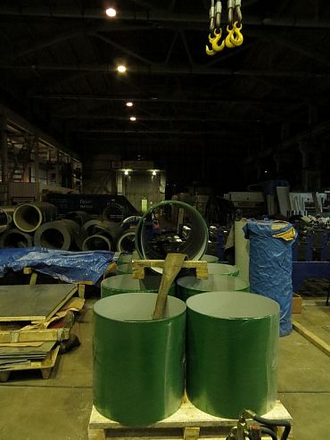 Лист оцинкованный с полимерным покрытием полиэстер 0,9х1250мм RAL 6000 Патиново-зелёный