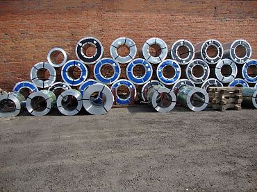 Рулон оцинкованный  0,4х1000мм