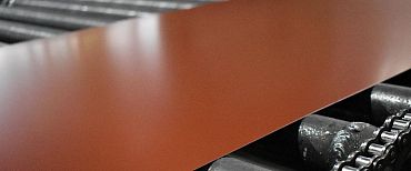 Рулон оцинкованный с полимерным покрытием полиэстер 0,5х1250мм RAL 8002 Сигнальный коричневый