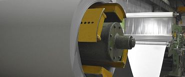 Рулон оцинкованный с полимерным покрытием полиэстер 0,7х1250мм RAL 9011 Графитно-чёрный